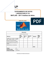 Matlab - Analisis de Datos