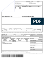 Boletim escolar com detalhes de cobrança e pagamento