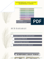 Interpretasi Data Klinik Elektrolit