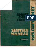 1978 Chevrolet Truck Service Manual