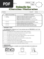 Evaluacion Cambios de La Materia-Fuerza