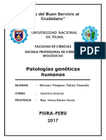 Patologías Genéticas Humanas PDF
