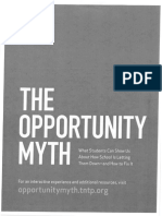 Opportunity Myth