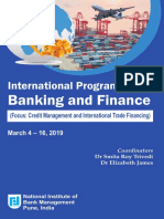 Banking and Finance: International Programme in