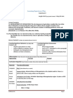 Learning Experience Plan: © SMA Jacobs