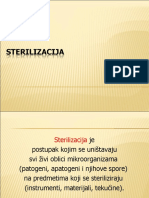 Sterilizacija Zaraznog Materijala