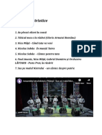 Lista Cantece Patriotice - Nov2018