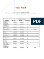 Modelo Status Report