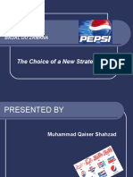 Pepsi Stratigic Management PPT 2010