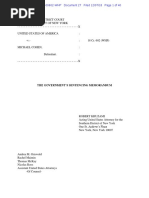 Download SDNY Cohen Sentencing Memo by Anonymous wUhMotV SN395177925 doc pdf