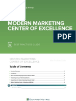 Modern Marketing Center of Excellence Best Practices Guide