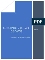 Conceptos 2 de Base de Datos