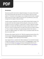 Download Newspaper Project Final 1 by Atul Lamane SN39517989 doc pdf