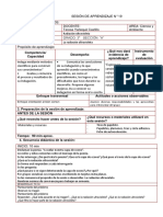 Sesión de Aprendizaje N19-Nov-2018