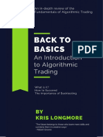 Algorithmic trading expert's guide to getting started