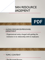 6 Human Resource Management