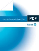 Training in Sustainable Supply Chain