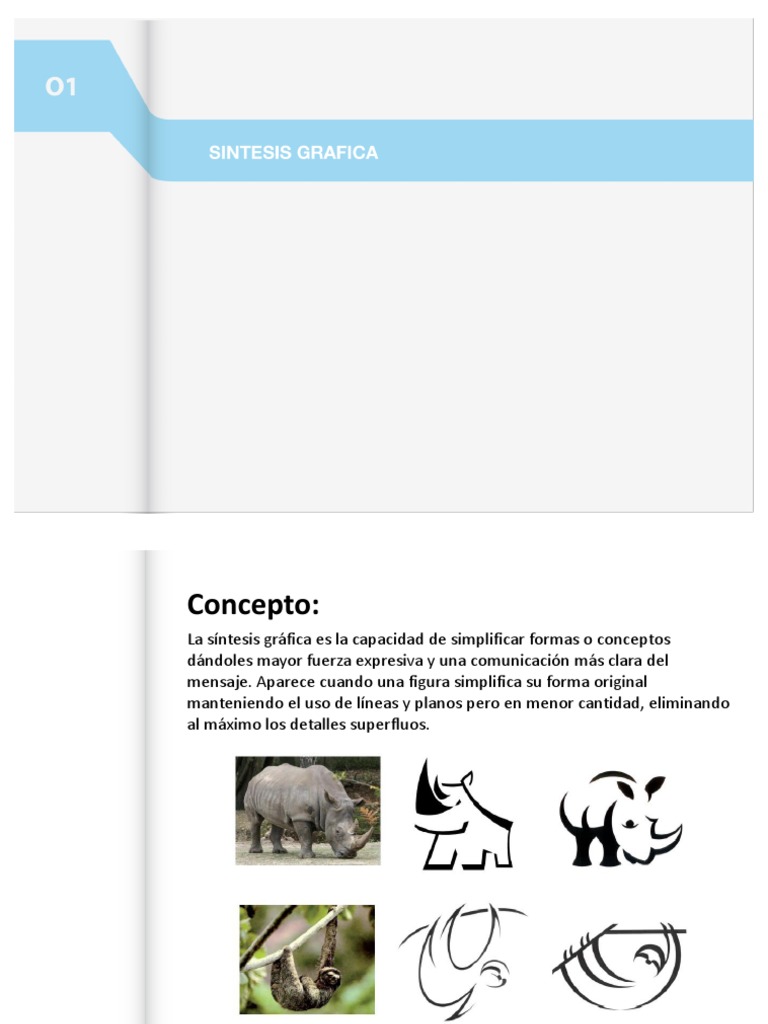 Sintesis Grafica Tecnicas | PDF | Imagen | Concepto