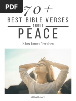 70+ Best Bible Verses About Peace