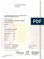 Fce Fisrt Certificate PDF
