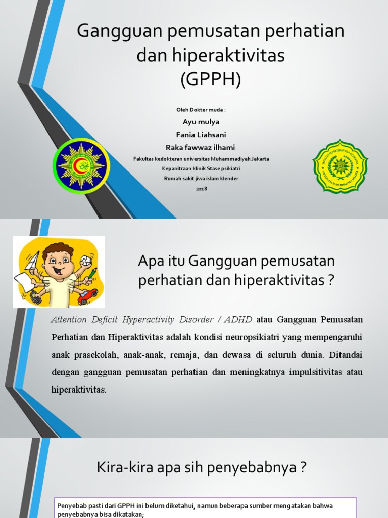 Memahami Gangguan Pemusatan Perhatian | PDF