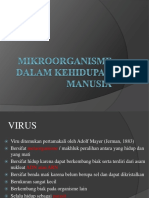 Mikroorganisme Dalam Kehidupan Manusia