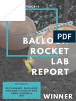 Balloon Rocket Lab Report