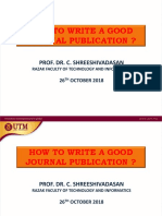 How To Write Good Journal Publication