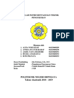 Makalah Instrumentasi Dan Teknik Pengukuran