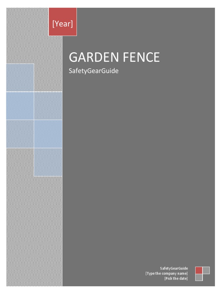 Garden Fence | PDF | Leisure