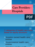 Health Care Providers - Hospitals