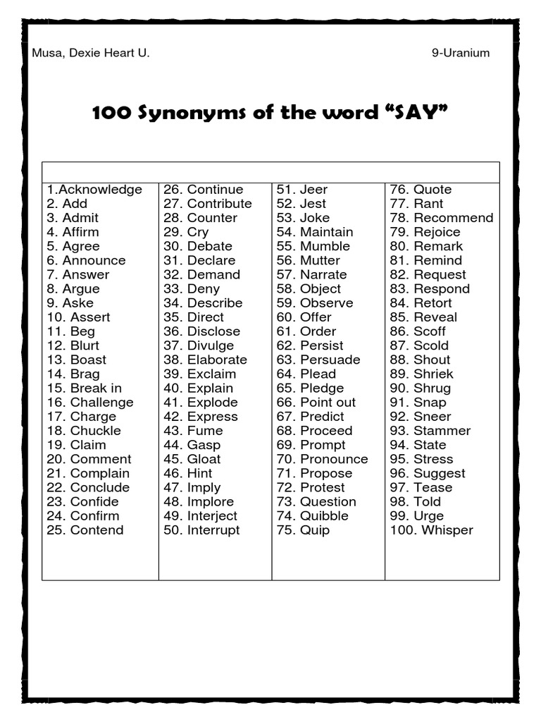 12oo Synonyms  PDF
