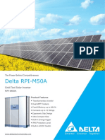 Delta Inverter 50 KW Datasheet