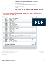 Thermo King Citi RT 1004 - ELECTRICAL COMPONENTS, BLOWERS & FANS - схема запчастей PDF