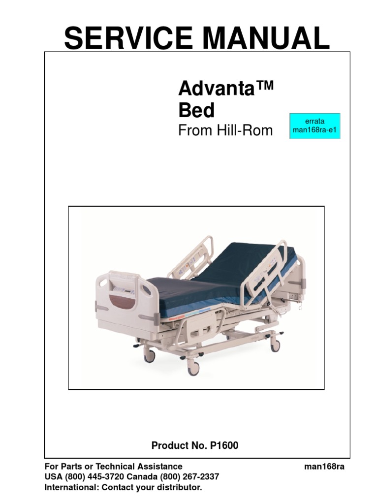 Hill Rom Advance Service Manual – ZAZFEE