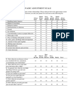 Dyadic Adjustment Scale PDF