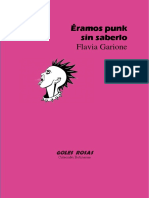 Flavia Garione - Éramos Punk Sin Saberlo