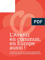 Liste de La France Insoumise Pour Les Européennes 2019