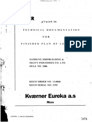 P-02 - Samsung - Inert Gas System, Technical Documentation | PDF 