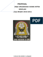 Proposal Program Kerja OSIS 2010-2011