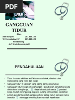 Download Power point gangguan tidur by nasopharyngeus SN39522788 doc pdf