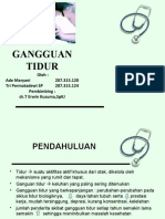 Power Point Gangguan Tidur