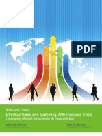 Effective Sales and Marketing With Reduced Costs 10.12.09