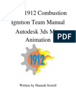 Team 1912 Combustion Ignition Team Manual Autodesk 3ds Max Animation