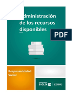 Administración de Los Recursos Disponibles PDF