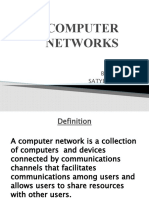 Computer Networks: by Satyendra