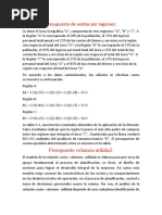 Presupuesto de Ventas Por Regiones
