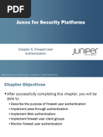 JNCIS SEC PPT - Firewall Authentication  - Coruse 10.a