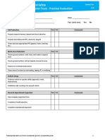 Field Safety - Bucket Truck Practical Evaluation