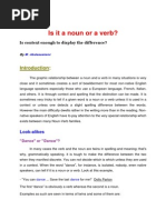 Download Is It a Noun or a Verb by Mubarak Abdessalami SN395236 doc pdf